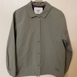Herschel Women's Sage Green Coach Jacket